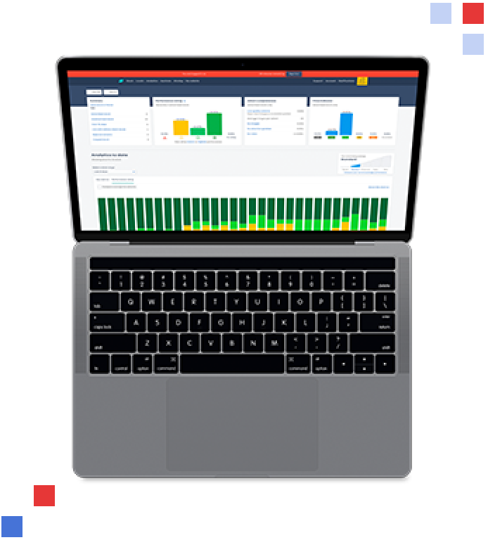 Autotrader's Portal A laptop displaying the Portal platform from Autotrader